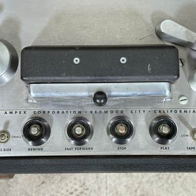 Ampex 350 / 351 Reel To Reel Transport Magnetic Tape Recorder w/ Original Case image 4