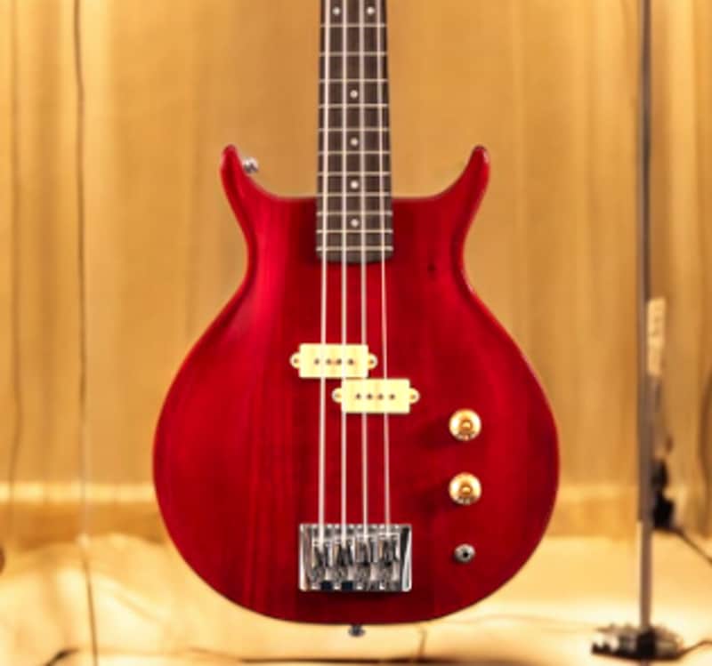 Washburn SB4R Wing Series Scavenger Electric Bass w/Gigbag, Trans Red image 1