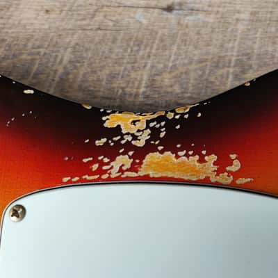 MyDream Partcaster Custom Built - Relic'Art Sunburst Asyllum image 12