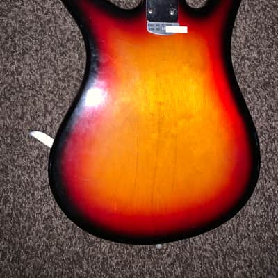 Vintage Teisco del ray  Model et-200n  Electric guitar  made in japan image 4