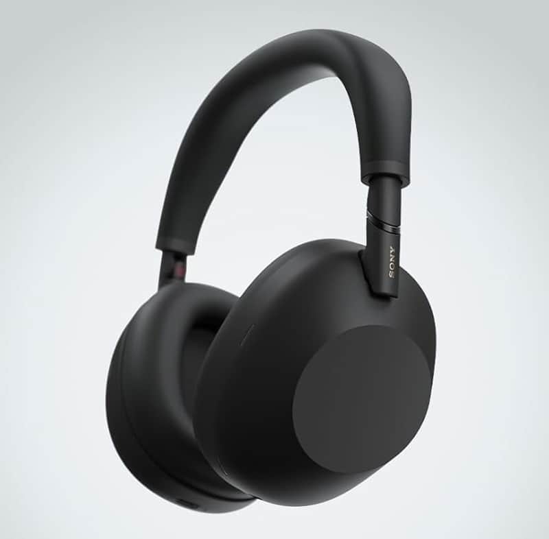 Sony WH-1000XM6 Premium Wireless Noise-Canceling Over-the-Ear Headphones - Black image 1