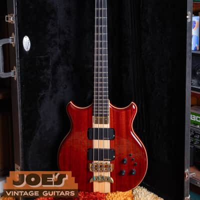 Alembic SCSB4 Stanley Clarke 2002 - Vermillion/Maple image 2
