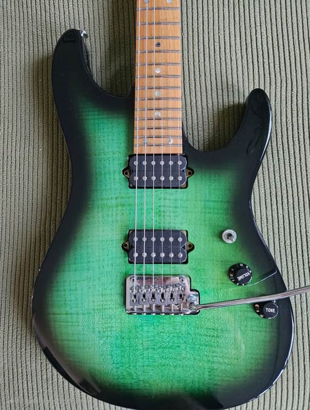 Ibanez MSM100-FGB Marco Sfogli Signature 2019 - 2020 - Fabula Green Burst image 1