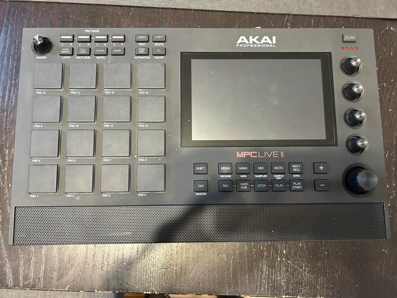 Akai MPC Live II Standalone Sampler / Sequencer 2020 - Present - Black image 1