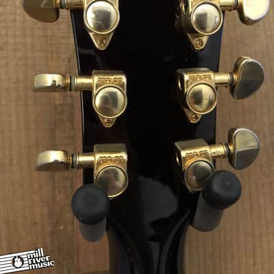 Washburn WI-64DL Idol Singlecut Electric Guitar Quilt Top Tobacco Sunburst image 6