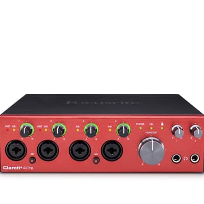 Focusrite Clarett+ 4Pre - Refurbished image 3