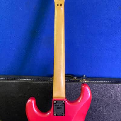 1987-1991 Kramer American Barrett Trans Red 6-String USA Electric Guitar w/Original Case+Floyd Rose image 7