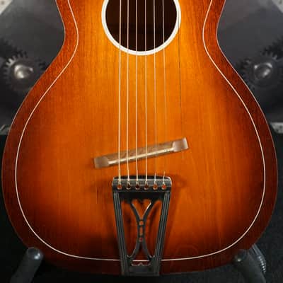 Vintage Regal Parlor Acoustic w/ Chipboard Case image 5
