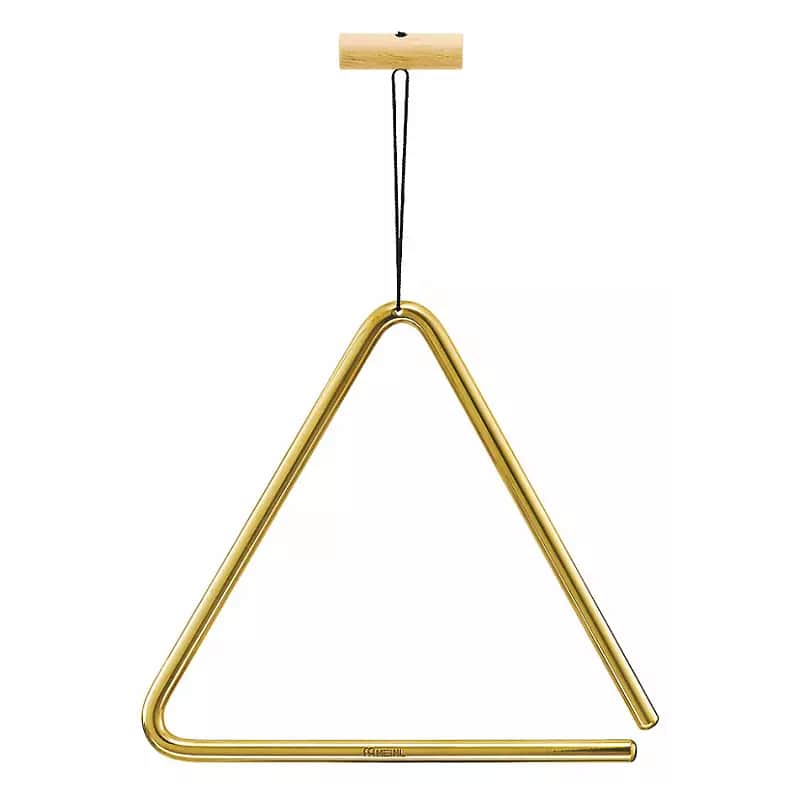 Meinl TRI20-B Solid Brass 8" Triangle with Beater image 1