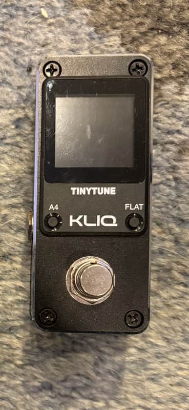 Kliq Tiny Tune Chromatic Tuner Pedal 2020 - Black image 1