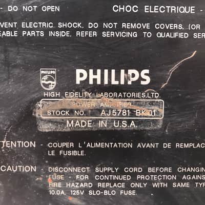 Philips AH-5781 Monster Stereo Power Amp image 7