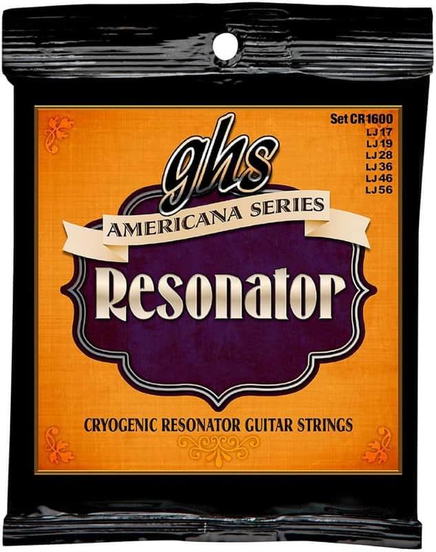 GHS CR1600 Americana Regular String Resonator Guitar image 1