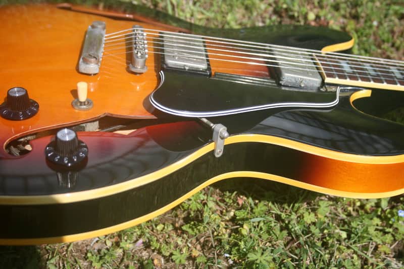 Greco SA-550 Vintage Semi-Hollowbody Guitar ES-335 1982 Sunburst