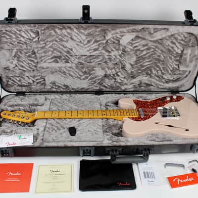 Fender FSR Limited Edition American Professional II Telecaster Thinline - Transparent Shell Pink 2024 w/OHSC (0171022760) image 11