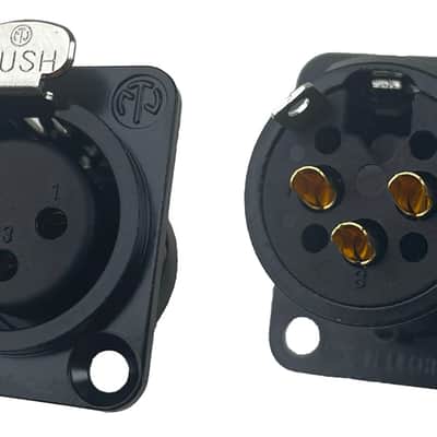 Neutrik 3 Pin XLR Panel Mount Chassis Latching Connector, Multiple Options of Male & Female Receptacles-NC3FPP / 8 image 16