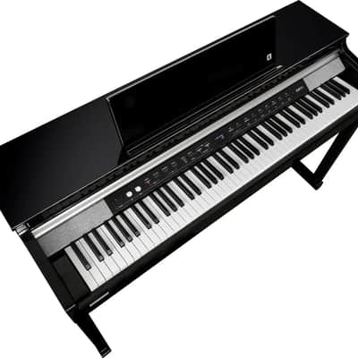 Kurzweil CUP P1 Home Digital Upright Piano 88 Keys, Bluetooth+MIDI & USB Connectivity, Black Polished Finish image 3