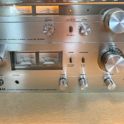 AKAI - AM-2450 Amplifier & AT-2450 Fully Serviced And Fully Operational Beauty🔥 image 6