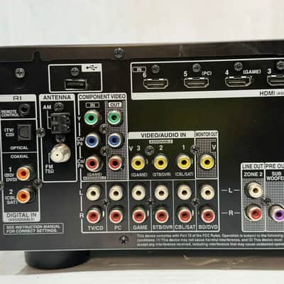 Onkyo TX-SR333 AV Surround Receiver W/ RC 742M Remote (bundle) #7331 (ONE) (THS) image 3