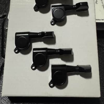 Jay Turser Stratocaster Tuning Machines 2017 - Matte Black image 6