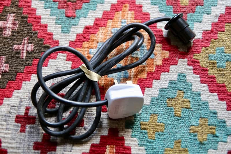 Bulgin Mains power cable cord