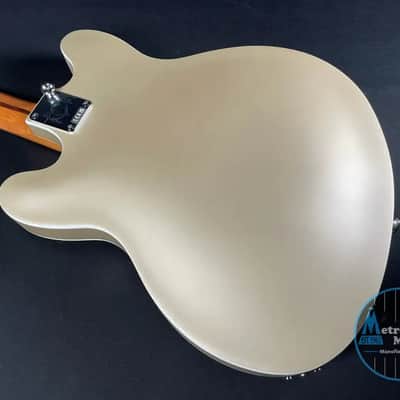 Fender Tom DeLonge Starcaster - Satin Shoreline Gold (MINT) image 4