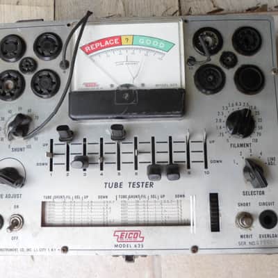 Eico Model 625 Tube Tester Project 1960's image 1