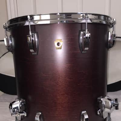 Ludwig 5pc Classic Maple Drums 2022 - Satin Mahogany image 6