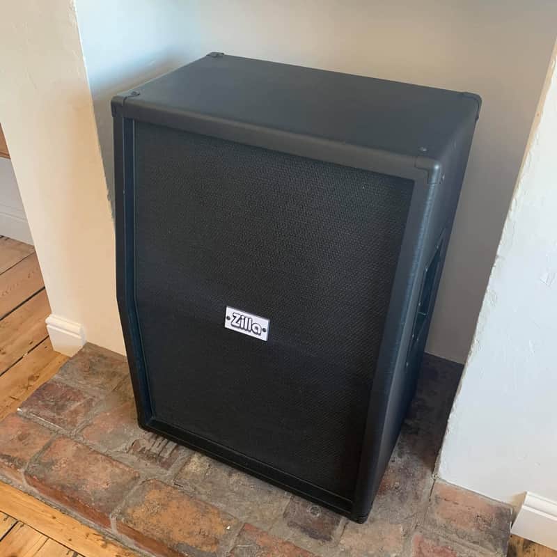 Zilla Vertical Angled 2x12 Cab Neodymium Creambacks image 1