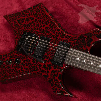 B.C. Rich Stranger Things Limited Edition Eddie's NJ Warlock USA Custom Shop Red Crackle #1 of 100 image 7