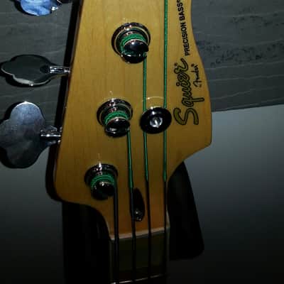Squier Chris Aiken Signature P-Bass Olympic White image 4