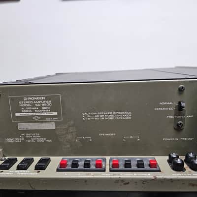 Pioneer SA-9900 Stereo Amplifier Top of The Line Serviced Operational image 16