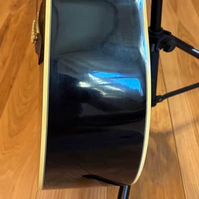 Ibanez AEL2012E-TKS-14-01 made in 2010 - Black semi-transparent w/ gig bag image 10