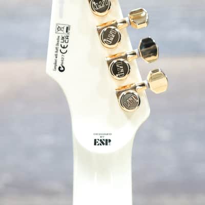ESP LTD Phoenix-1000 LH Vintage White Seymour Duncan Pickups Electric Guitar image 9