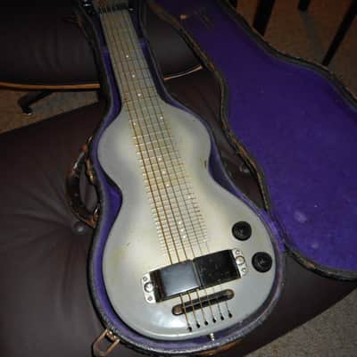 Rickenbacker Electro NS-6 1940's - faded grey burst w/OHSC image 1