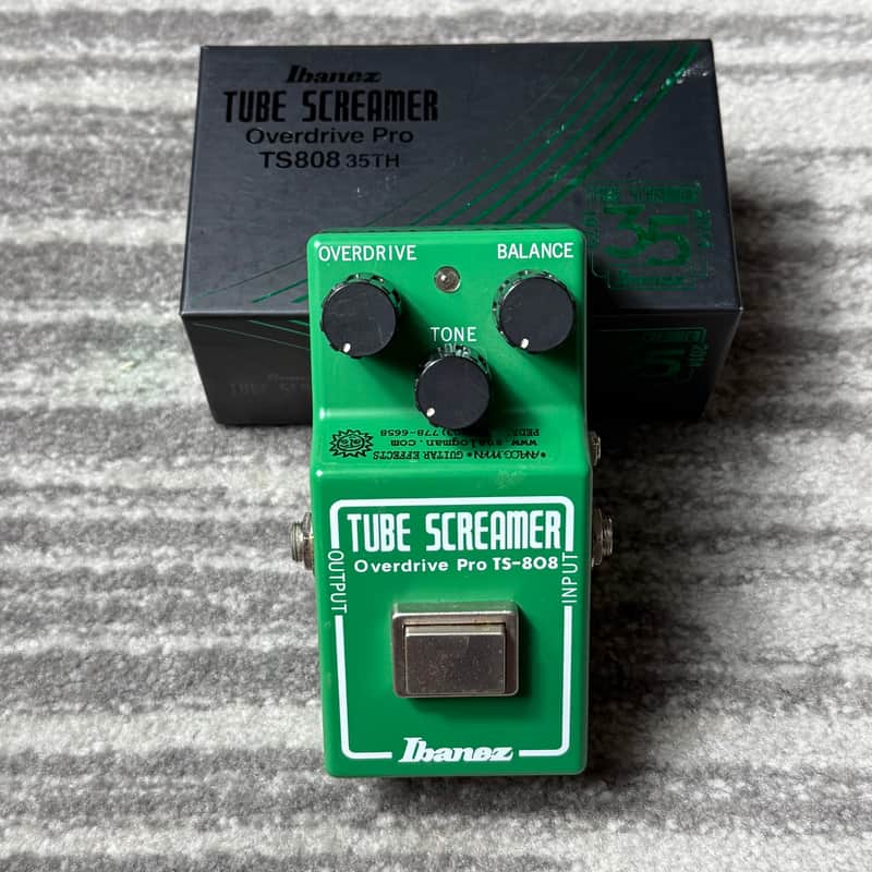 ギター Ibanez TS808 35th Anniversary Ibanez TS808 Tube Screamer 35th Anniversary Overdrive Pedal | Reverb