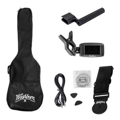 WASHBURN TAKE THE STAGE PACK Complete Beginner Sonomaster Guitar, Amp & Gigbag System image 9