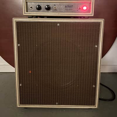 Benson Monarch Half Stack Head And Cabinet Original Version Striped White image 1