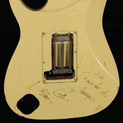 Ibanez Steve Vai Owned Signed JEM Universe 7-String White Electric Guitar w/ OHSC image 8