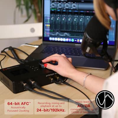 Antelope Audio Zen Quadro Synergy Core — 4-Channel Dual USB-C Bus Powered Audio Interface w/Discrete Preamps, Real-Time DSP+FPGA Effects & Compatibility for Mac, iOS, Android Software — 14x10 image 7