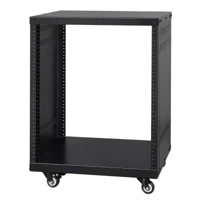 12U AV Rack Stand | 12 Space Component DJ Rack Cabinet | 19" DJ Rack Case image 4