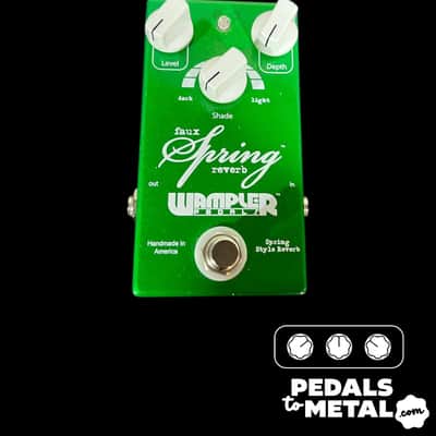 Wampler Faux Spring Reverb 2010s - Green X12831 image 2