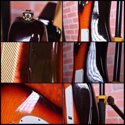 Fender 50th Anniversary Limited Edition American Standard Strat Flame Maple Top & Back Antique Burst #2377 1996 w/OHSC image 12