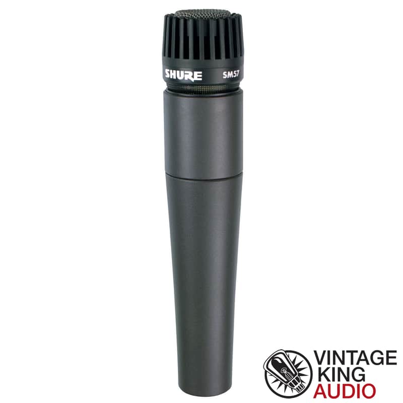 Shure SM57 Cardioid Dynamic Instrument Microphone image 1