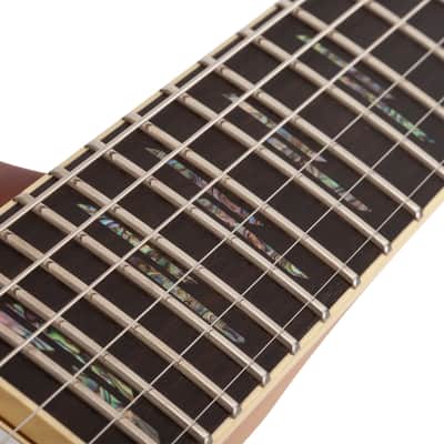 Schecter C-1 Exotic Spalted Maple Satin Natural Vintage Burst image 9