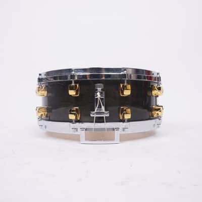 YAMAHA | MAPLE CUSTOM | SNARE DRUM | 14" x5.5" | BLACK LACQUER-14" x 5.5" image 3