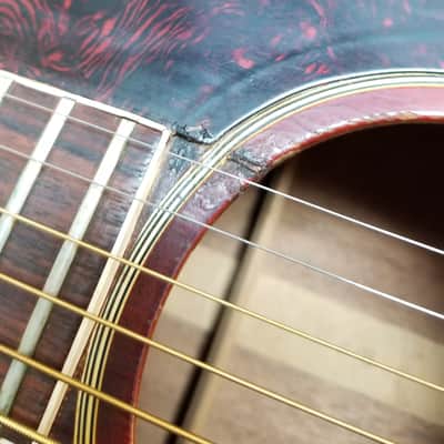 vintage 60's Gibson Southern Jumbo SJ in Cherry Sunburst with Hard Case image 16