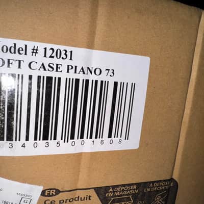Nord GBP73 73-Key Piano 6 /73 Soft Case with Wheels 2020s - Red for Stage 4 73HA //ARMENS// image 2