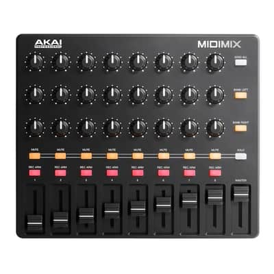 Akai Professional MIDImix MIDI Control Surface with 8 Individual Line Faders, 1 Master Fader, and 24 Control Knobs, Includes Ableton Live Lite image 2
