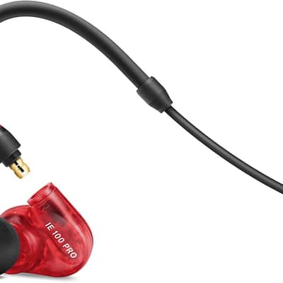 Sennheiser Professional IE 100 PRO Dynamic In-Ear Monitoring Headphones, Red image 3