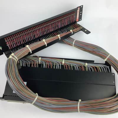 ADC 96 Bantam TT patchbay connected to ADC UP-96NMKII PPC RACKMOUNT PATCHBAY 4 image 8